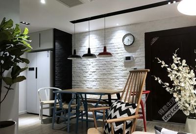 (武漢全包裝修設計效果圖) 創(chuàng)享家裝飾中小戶型裝修7.5萬 打造65平北歐式風格