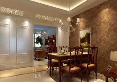 保利時代-美式風格-96平米二居室裝修圖片-武漢裝修設計-搜房網裝修家居網