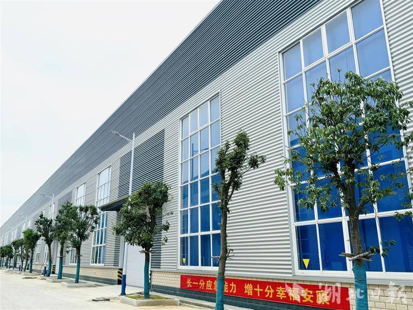 隨州金龍新材料高性能紡織車間投產，一塊布吸引暑期實習大學生“圍觀”