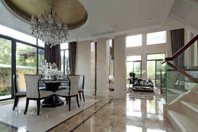 復地東湖國際269.01平米三居室 溫馨別墅設計，演繹歐美風情