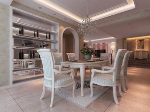 天津潤楓領尚法式浪漫二居室裝修效果圖 87平米7萬裝修設計案例